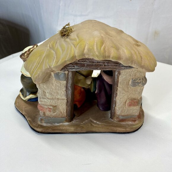 St. Nicholas Square Nativity Set Holy Family Christian Christmas Holiday Scene - Picture 4 of 8